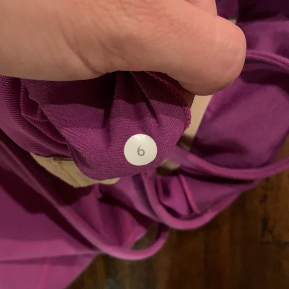 Lululemon Magenta Tank with Built-in Support - Picture 5 of 5